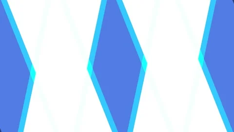 Animation consisting of intersected colored stripes. Video stock 131886820