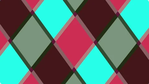 Animation consisting of intersected colored stripes. 스톡 동영상 133493804