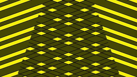 Animation consisting of intersected colored stripes. Stock Footage 141447633