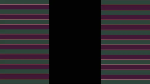 Animation consisting of intersected colored stripes. Stock Footage 142895085