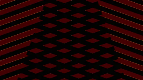 Animation consisting of intersected colored stripes. Stock Footage 146186091