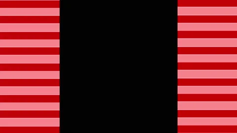 Animation consisting of intersected colored stripes. Stock Footage 147958080