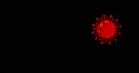 Animation of Coronavirus Bacteria Cell Icon, COVID-19. Pixel art 8 bit virus Video stock 149573841
