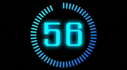 Animation of countdown. Concept of challence. Stock-Footage 520433