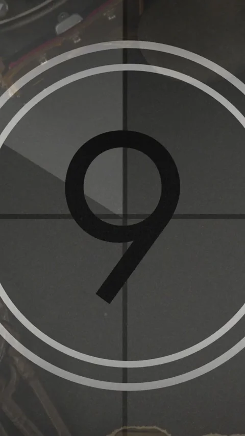 Animation of countdown from fifteen to zero over vintage clock and travel items Stock Footage 331646565