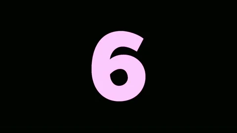 Counting At Countdown Number Animation Stock Footage ~ Royalty Free ...