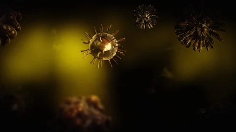 Animation of Covid-19 Stock Footage 124741421