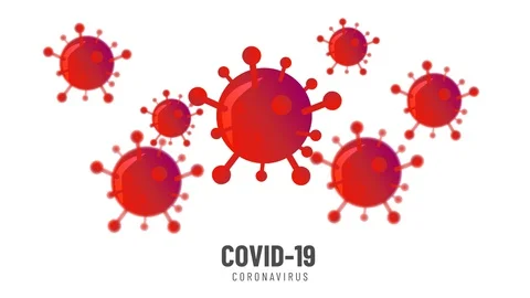 Animation covid 19 Stock Footage 127778825