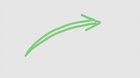 Animation of cute hand drawn doodle arrows Stock Footage 264090071