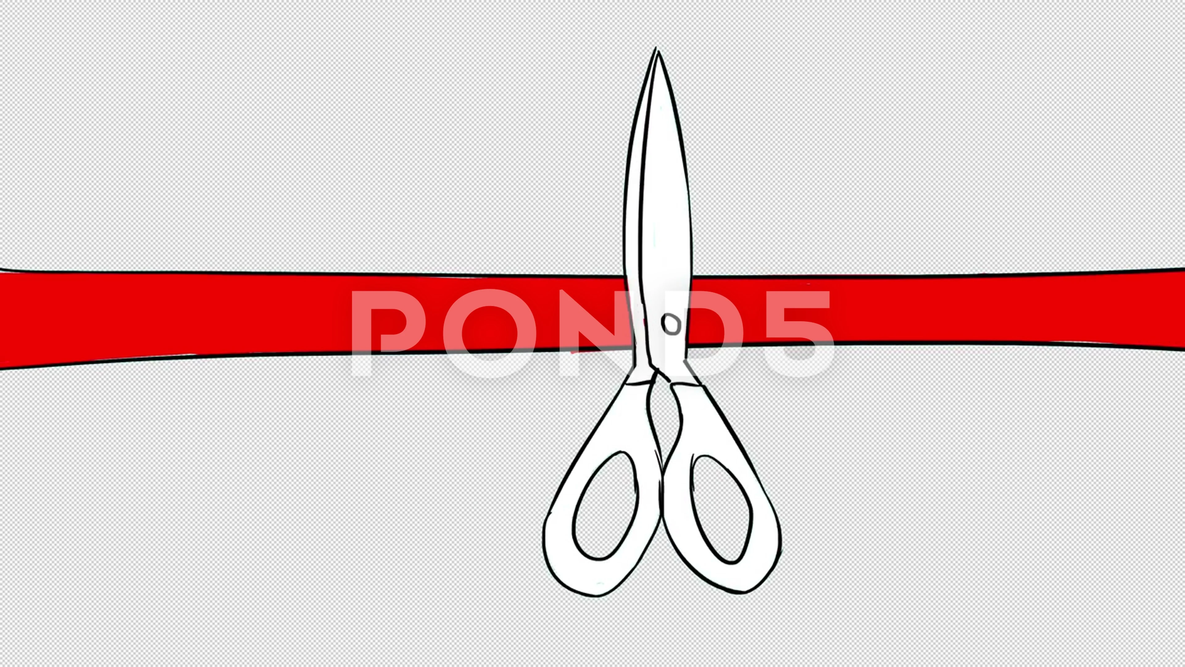 Ribbon Cutting Stock Footage ~ Royalty Free Stock Videos | Pond5