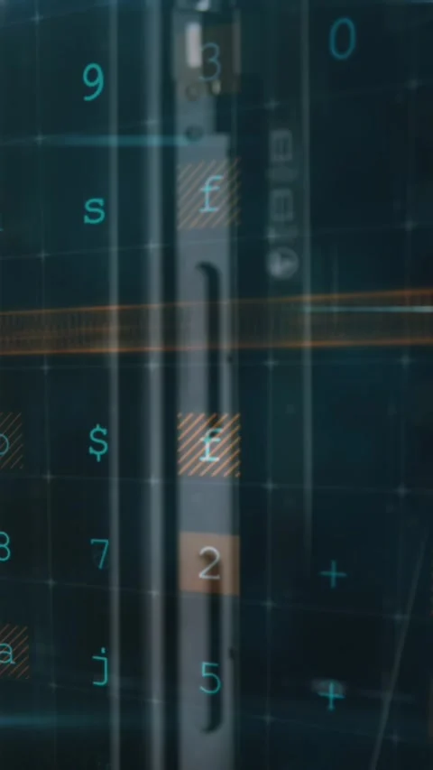 Animation of cyber attack warning over caucasian man in server room Stock Footage 342612959