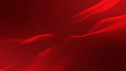 Animation cyber or technology background. Abstract Animated Particles Backg.. Illustration