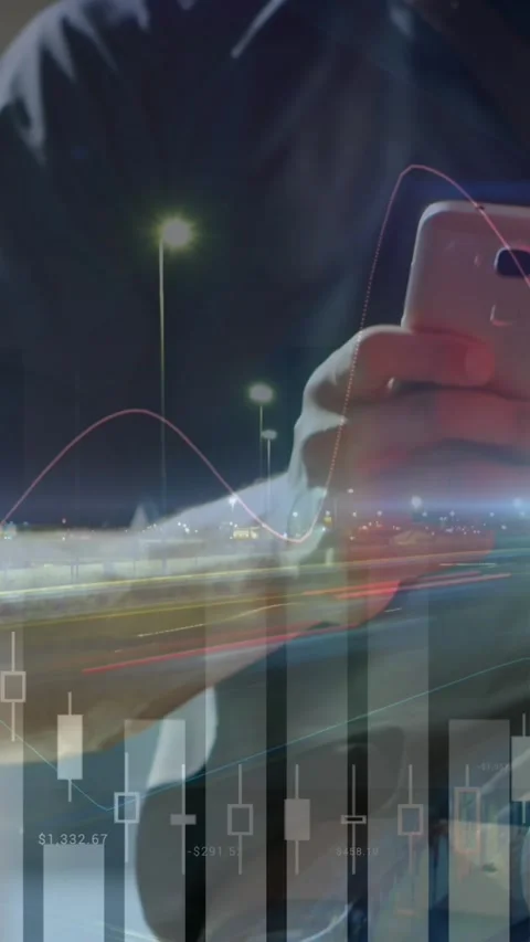 Animation of cyber security data processing against mid section of man using Stock Footage 344723573