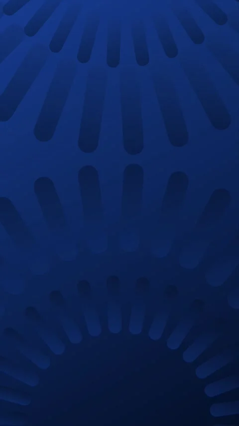 Animation of dark blue vertical background with circular geometric objects Stock Footage 316794382