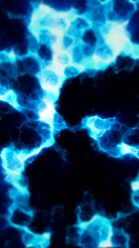 Animation of a dark, flowing blue liquid with bright, white light Stock Footage 320194114