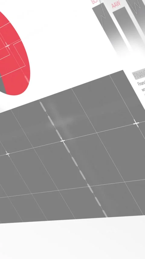 Animation of data processing and diagrams on white background Stock Footage 342034021