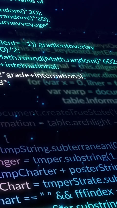 Animation of data processing and light spots over black background Stock Footage 341991844