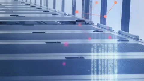 Animation of data processing and shapes ... | Stock Video | Pond5