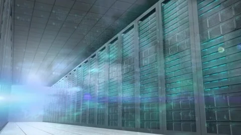 Animation of data processing and world m... | Stock Video | Pond5