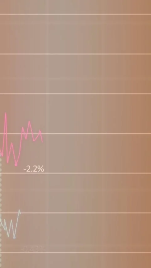 Animation of data processing on brown background Stock Footage 344765912