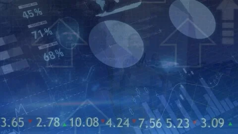 Animation of data processing over african american male basketball player 스톡 동영상 202230374