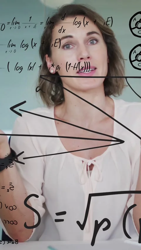 Animation of data processing over caucasian business woman in office Stock Footage 344803476
