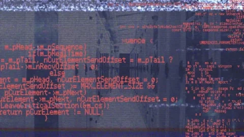 Animation of data processing over computer servers Stock-Footage 327901573