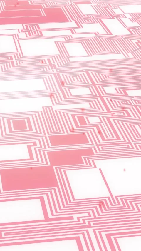 Animation of data processing over computer circuit board Stock Footage 342609557