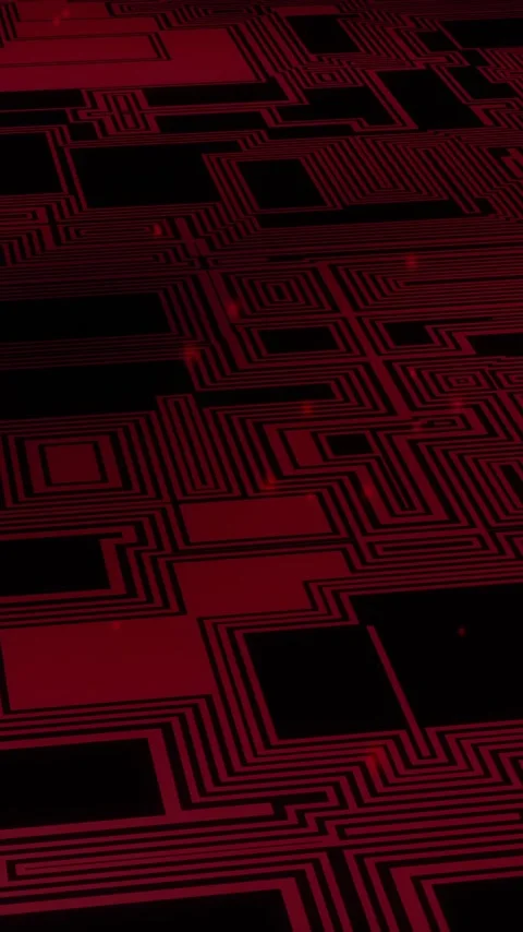 Animation of data processing over computer circuit board Stock Footage 342643535