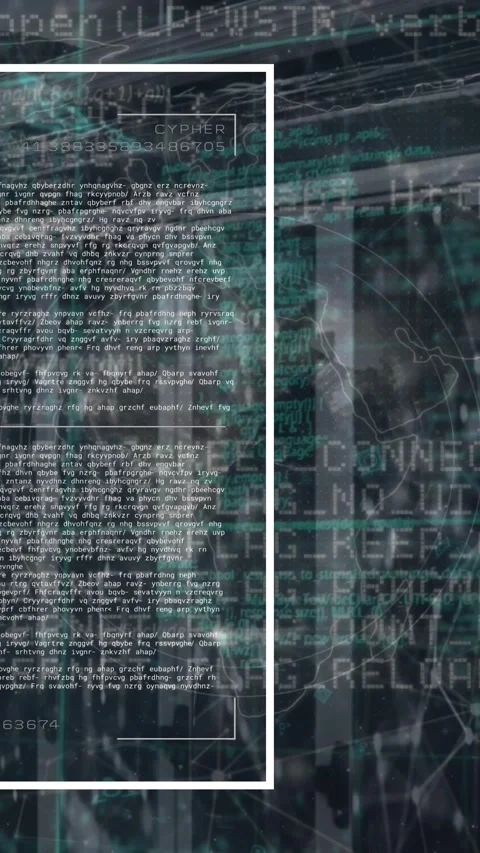 Animation of data processing over computer servers Stock Footage 343996425