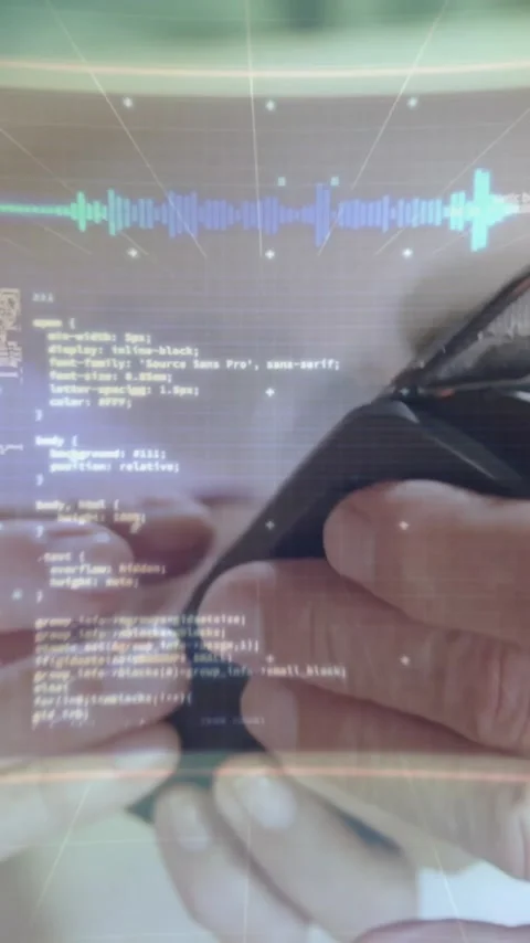 Animation of data processing over contactless payment on terminal Stock Footage 323488132