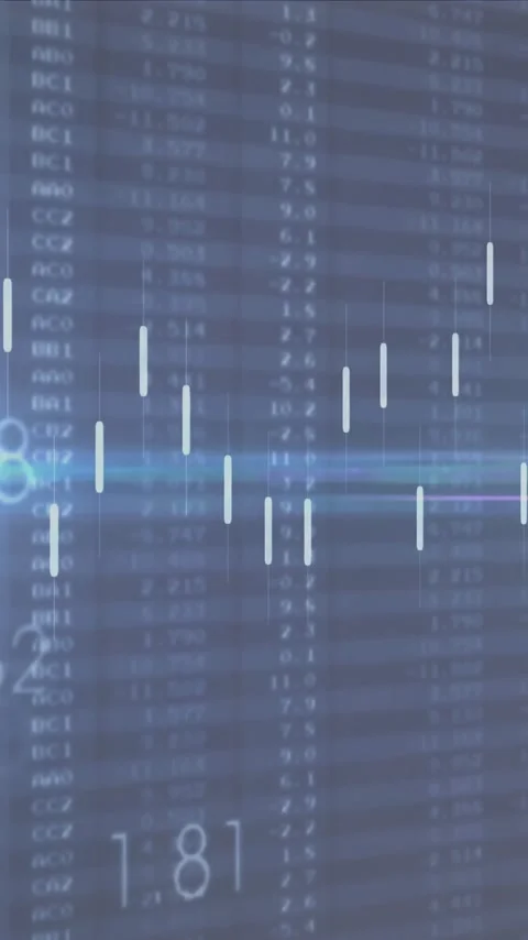 Animation of data processing over dark background Stock Footage 342708093