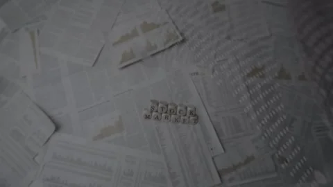 Animation of data processing over documents Stock Footage 326035896