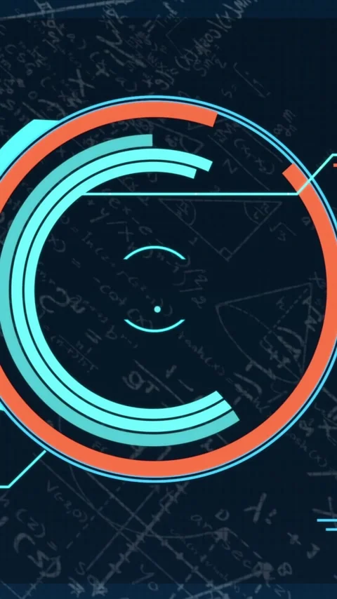 Animation of data processing over mathematical equations on black background Stock Footage 343827746