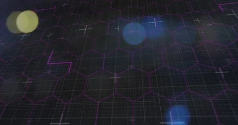 Animation of data processing over out of... | Stock Video | Pond5