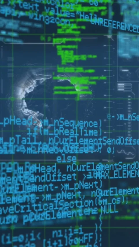 Animation of data processing over servers and globe on black background Stock Footage 344745546