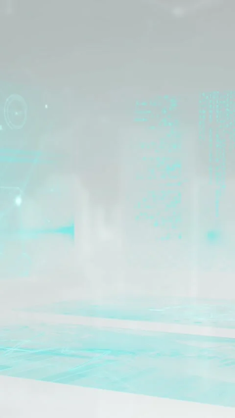 Animation of data processing over white background Stock Footage 343887584