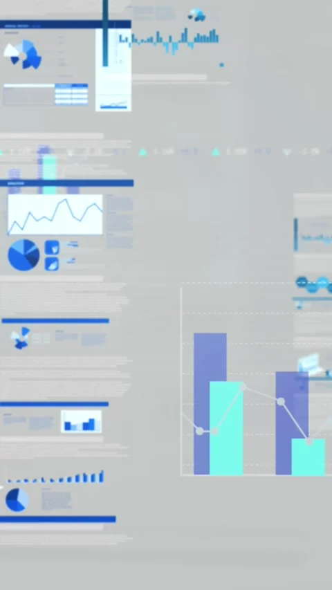 Animation of data processing over white background Stock Footage 344706122