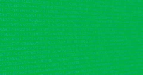 Animation of data processing on transparent background Stock Footage 347311307