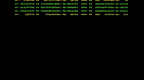 The animation data sales Stock Footage 64922568