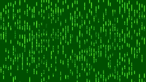 Animation data storm flashing streams of data Stock Footage 116253226