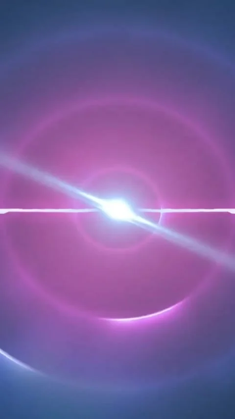 Animation of data stream over blue and pink circular scanner on black background Stock Footage 344011755