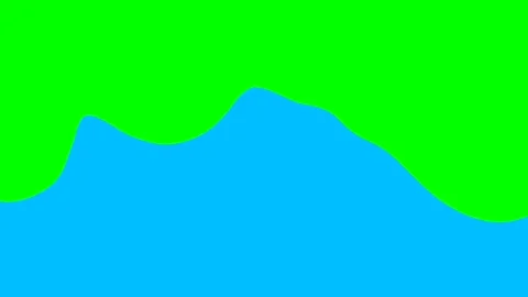 animation  depicting blue liquid Stock Footage 336982881