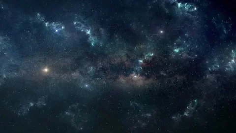 Animation depicting a starfield in outer space. Stock Footage 308905411