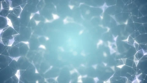 Animation with depth of field. Digital technology motion background. Electric Stock Footage 114059343