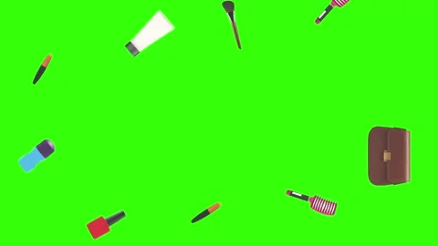 Animation design elements with women gadgets and wake-up Stock Footage 260826226