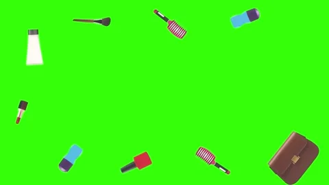 Animation design elements with women gadgets and wake-up Stock Footage 260826230