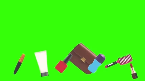 Animation design elements with women gadgets and wake-up Stock Footage 260826235