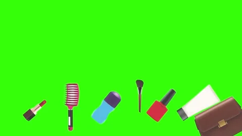 Animation design elements with women gadgets and wake-up Stock Footage 260826236