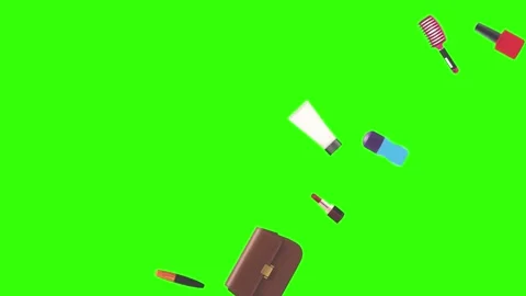 Animation design elements with women gadgets and wake-up Stock Footage 260826246